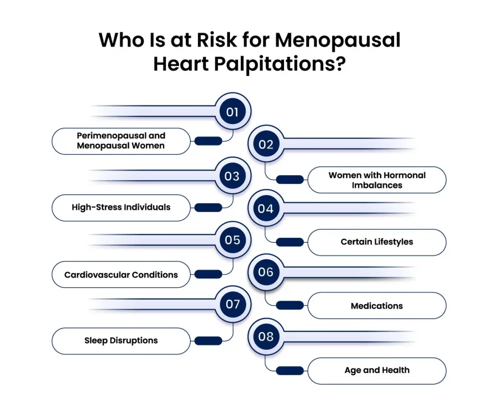 How to stop hormonal heart palpitations